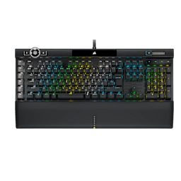 K100 RGB Mechanical Gaming Keyboard — CHERRY® MX Speed — Black (JP)