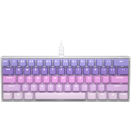 K65 RGB MINI 60% Mechanical Keyboard – Pastel Twilight
