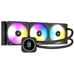 iCUE H150i ELITE LCD Display Liquid CPU Cooler