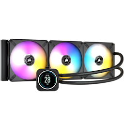 iCUE H170i ELITE LCD Display Liquid CPU Cooler