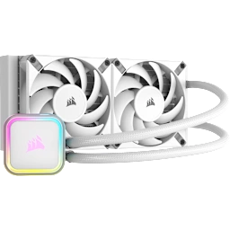 iCUE H100i RGB ELITE Liquid CPU Cooler - White