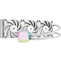 iCUE H150i RGB ELITE Liquid CPU Cooler - White