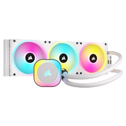iCUE LINK H150i RGB AIO Liquid CPU Cooler - White
