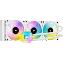 iCUE H150i ELITE CAPELLIX Liquid CPU Cooler — White