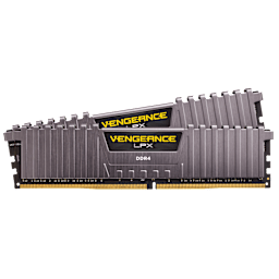 VENGEANCE® LPX 16GB (2 x 8GB) DDR4 DRAM 3000MHz C15 Memory Kit – Cool Gray