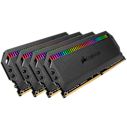 DOMINATOR® PLATINUM RGB 32GB (4 x 8GB) DDR4 DRAM 3200MHz C16 Memory Kit
