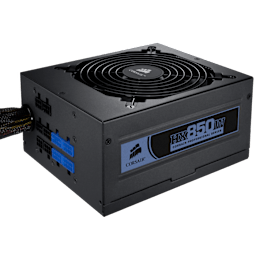 Professional Series™ HX850 — 80 PLUS® Silver Certified Modular Power Supply