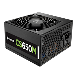 CS Series™ Modular CS650M — 650 Watt 80 PLUS® Gold Certified PSU