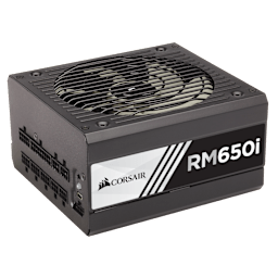 RMi Series™ RM650i — 650 Watt 80 PLUS® Gold Certified Fully Modular PSU