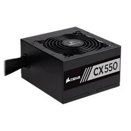 CX Series™ CX550 — 550 Watt 80 PLUS® Bronze Certified ATX PSU (EU)