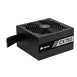 CX Series™ CX750 — 750 Watt 80 PLUS® Bronze Certified ATX PSU (UK)