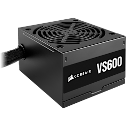 VS Series™ VS600 — 600 Watt 80 PLUS® Certified Non-Modular ATX PSU (WW)