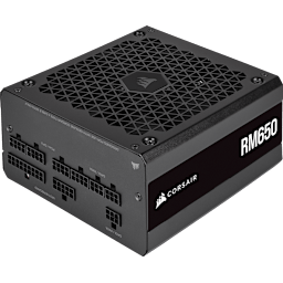 RM Series™ RM650 — 650 Watt 80 PLUS Gold Fully Modular ATX PSU (EU)