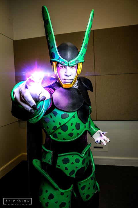 Perfect Cell cosplay