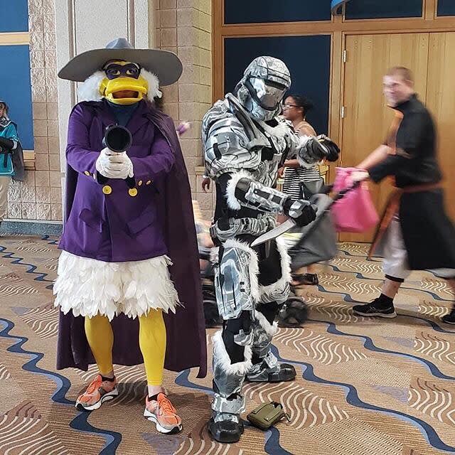 Arctic Spartan cosplay