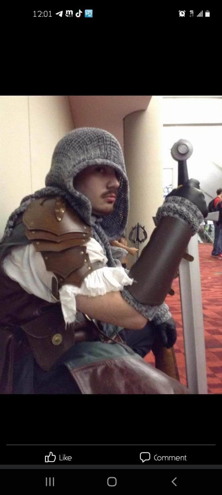 Kazamir Badmoon (OC) cosplay
