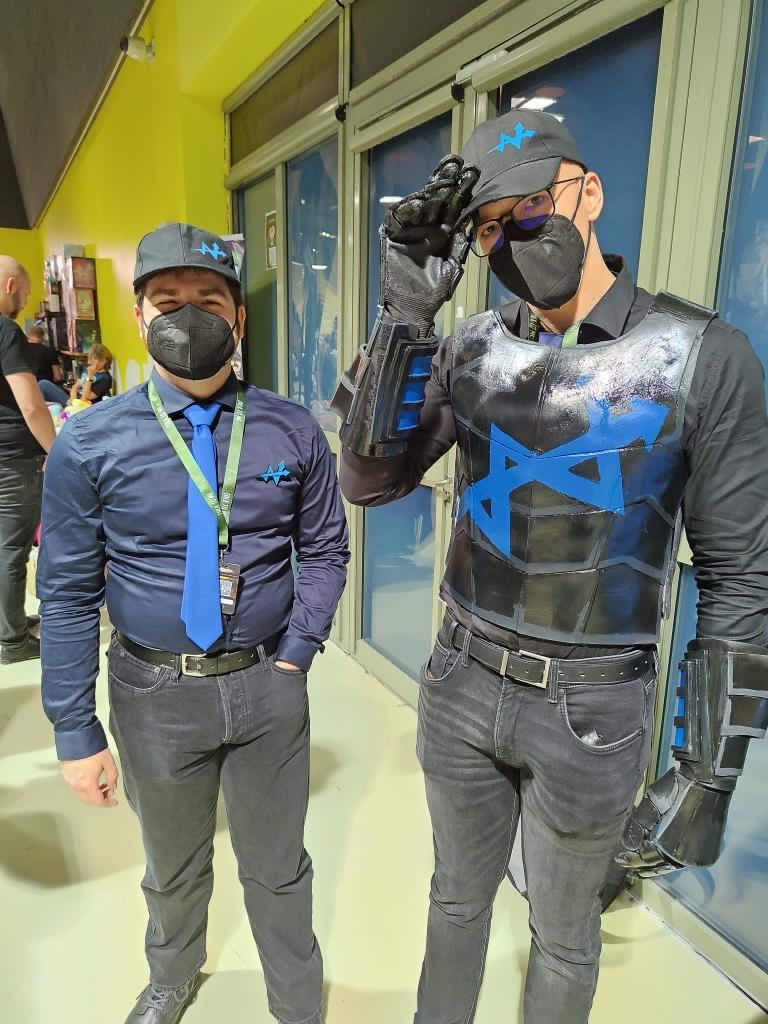 W-Corp Captain cosplay