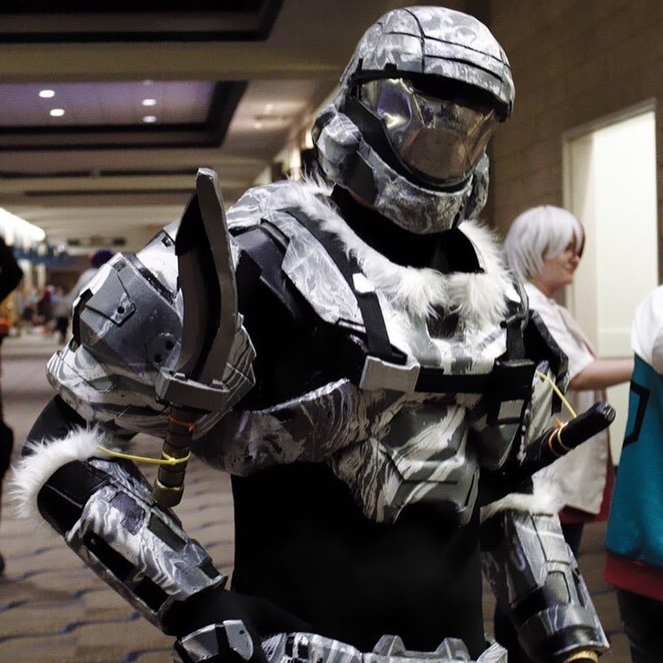 Arctic Spartan cosplay