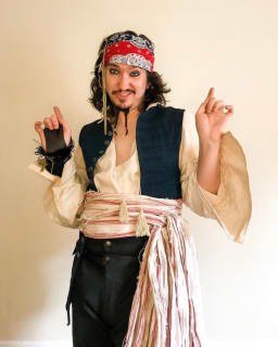 Jack Sparrow cosplay