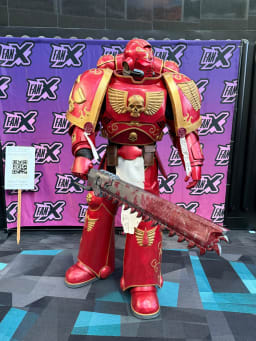 Blood Angel Space Marine cosplay