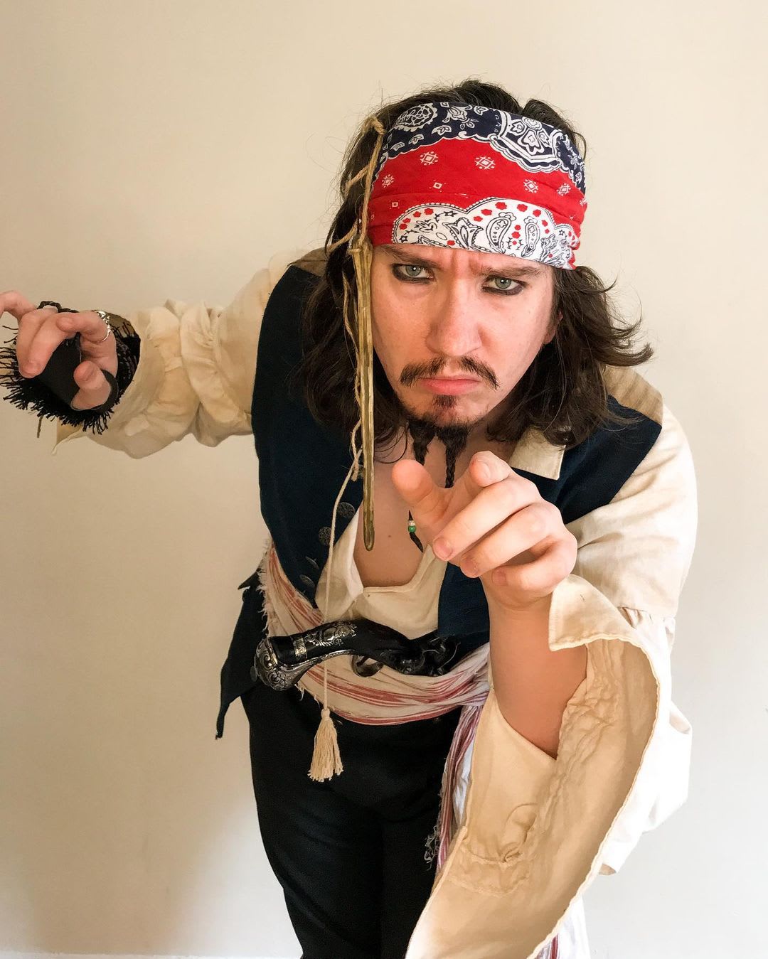 Jack Sparrow cosplay