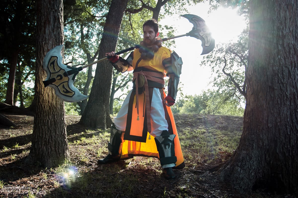Monk cosplay