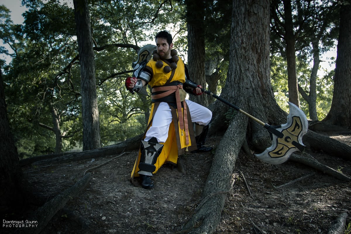 Monk cosplay