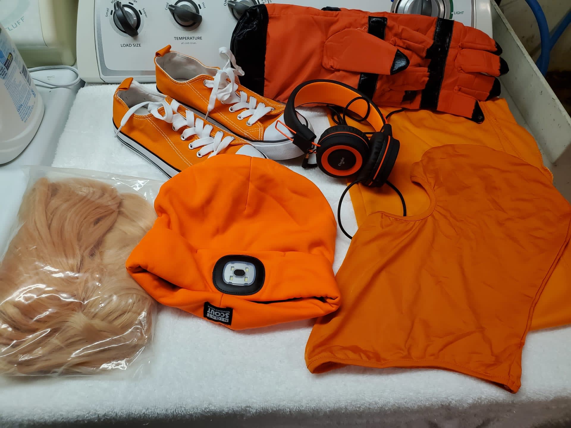 Orange from Among Us Costume Coscove