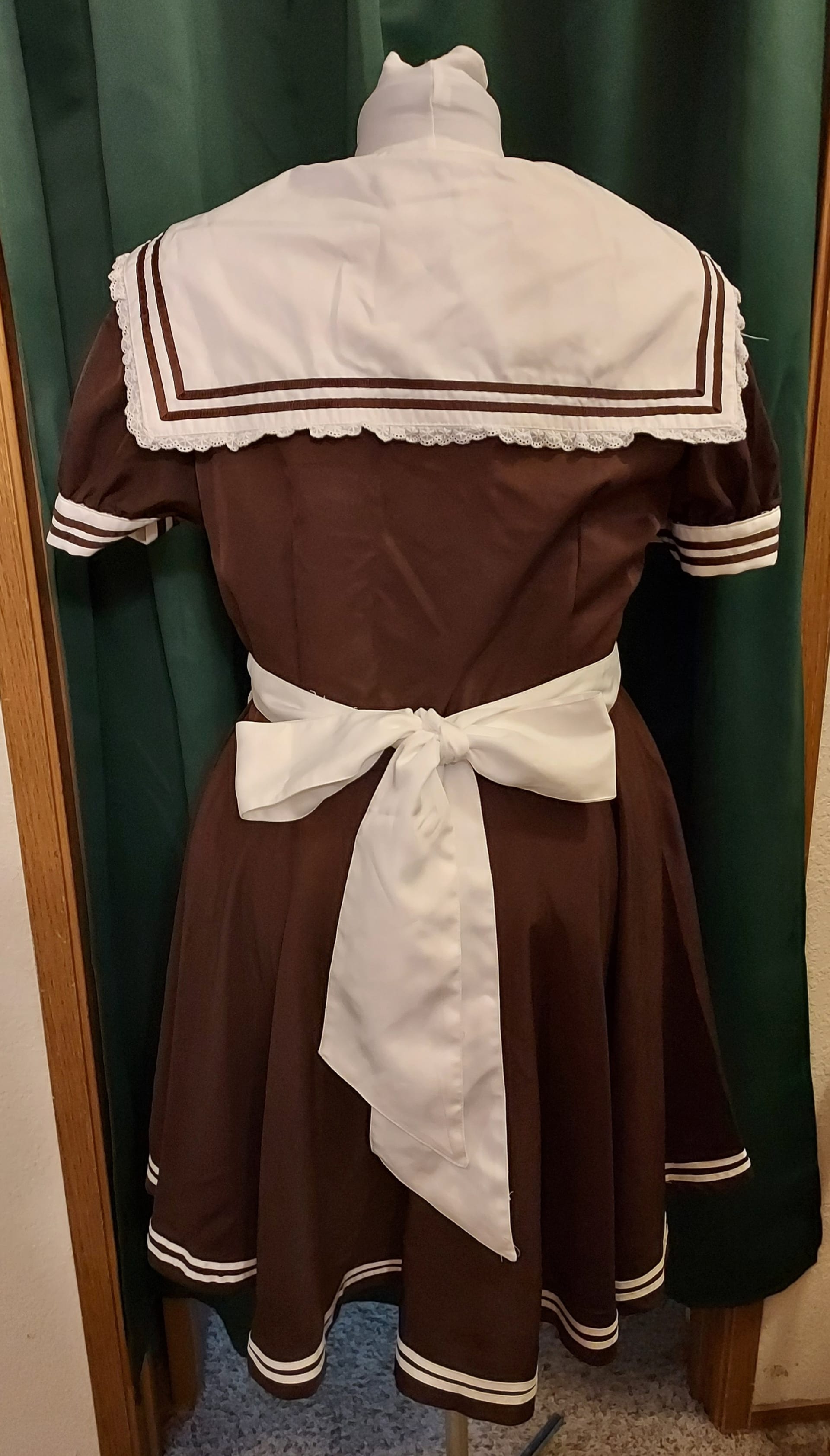 genkivlog-brown-maid-outfit-new-never