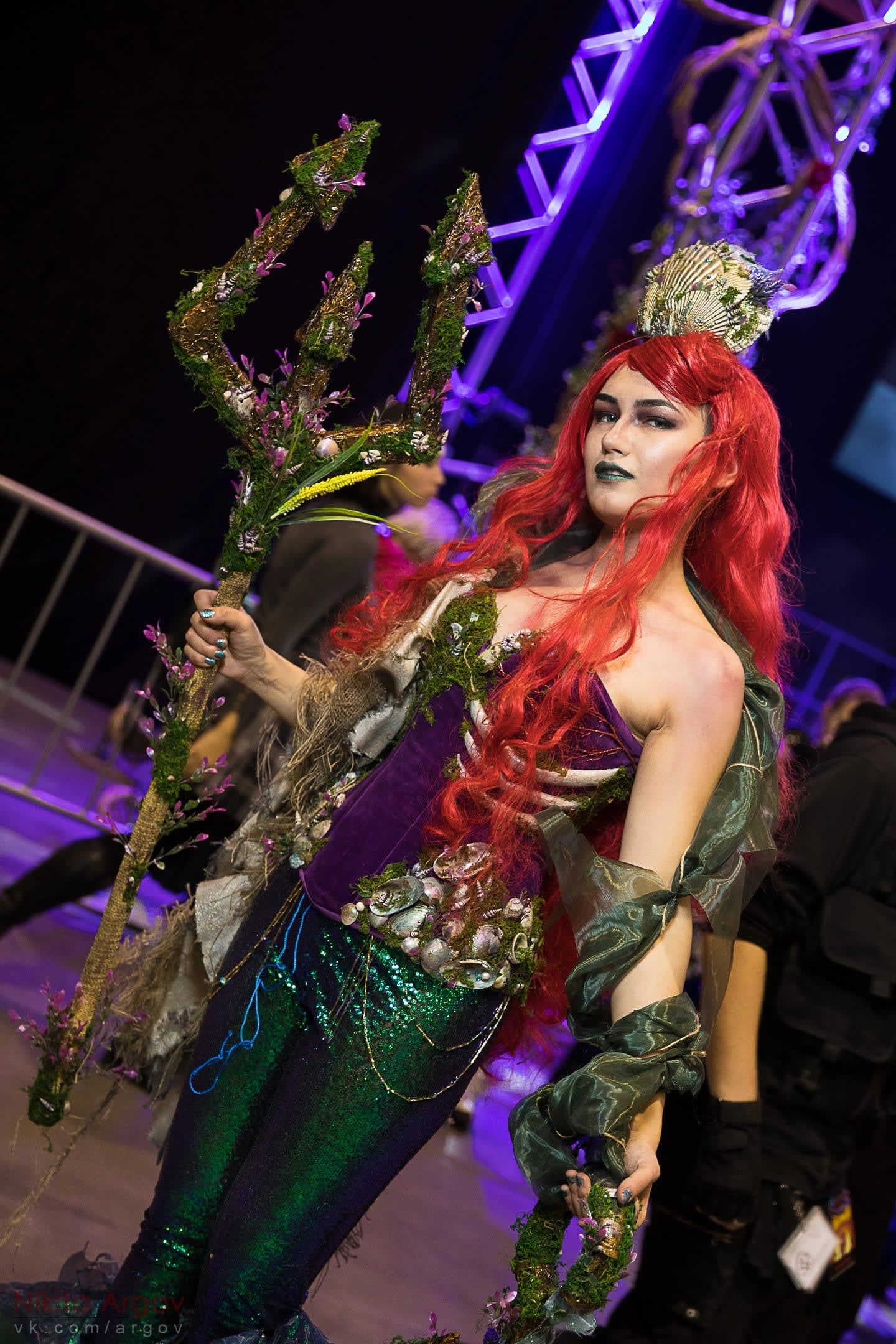 Mermaid / Halloween or horror original inspired by Disney Ariel  cosplay