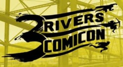 3 Rivers Comicon logo