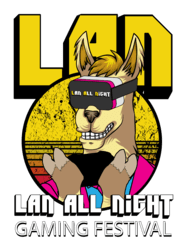 LAN All Night logo