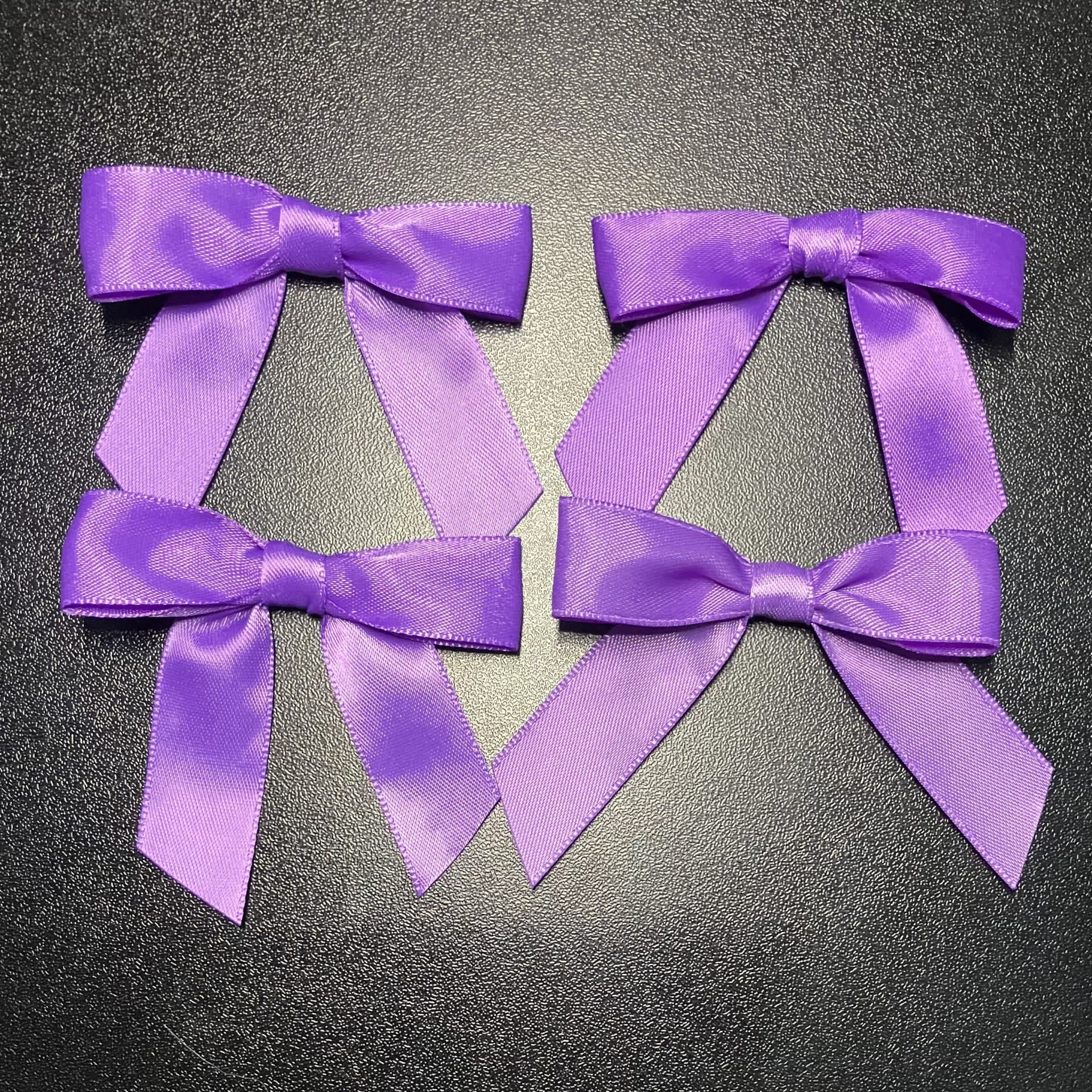 friendshapedplant-3-purple-pre-tied-ribbons-about