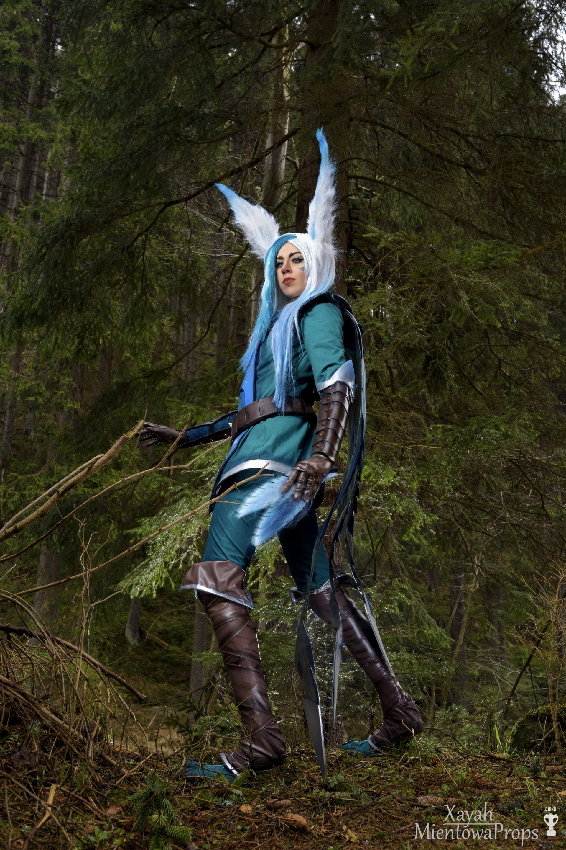 Xayah cosplay