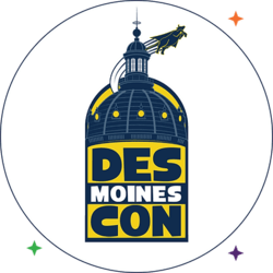 Des Moines Con logo