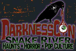 DarknessCon: Snake River logo