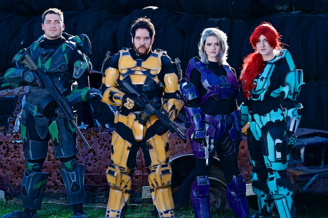 Spartans cosplay