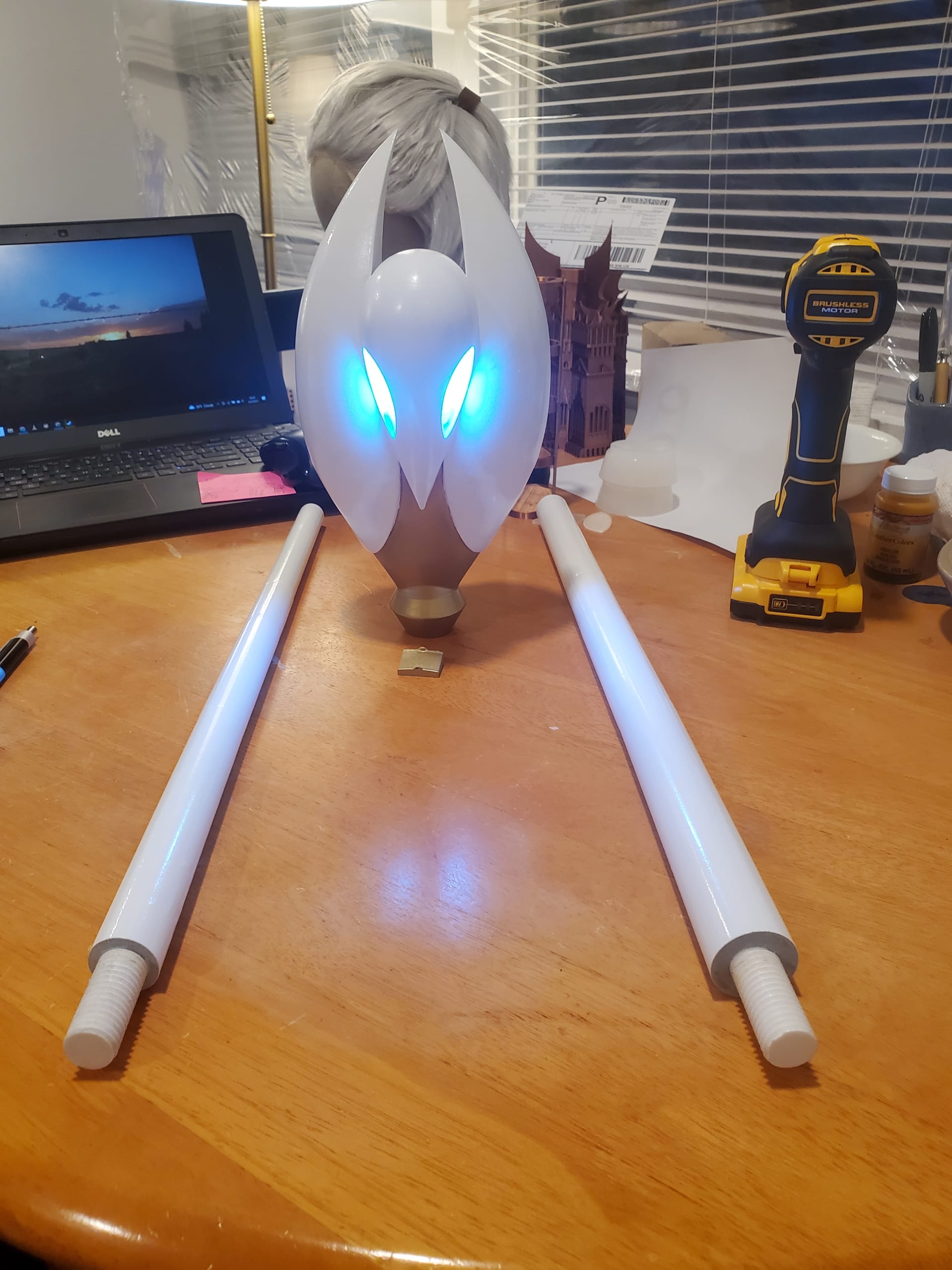 Raven Staff Commission cosplay