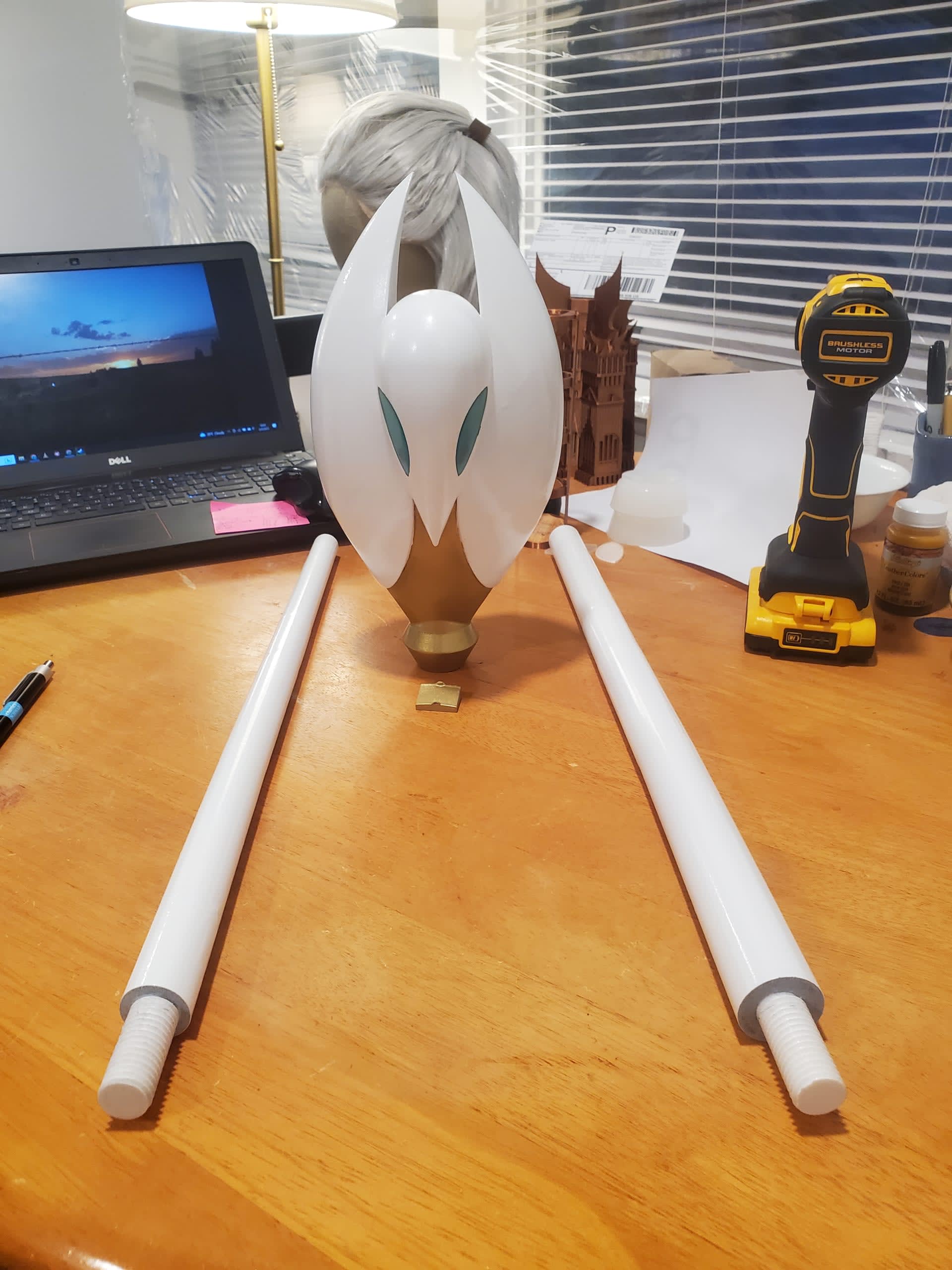 Raven Staff Commission cosplay