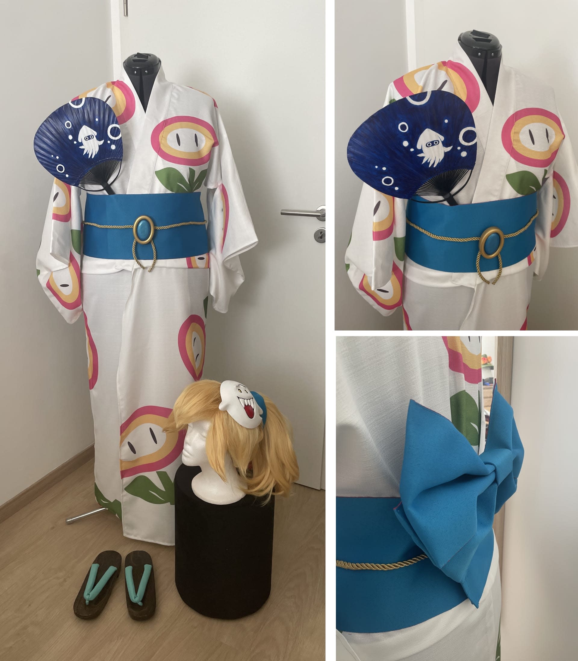 Peach, Daisy and Rosalina cosplay
