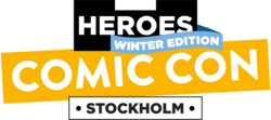 Heroes Comic Con Stockholm Winter logo