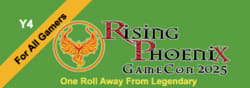 Rising Phoenix Game Convention logo