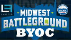 LANFest Chicago x Midwest Battlegrounds logo