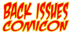 Back Issues Comicon logo
