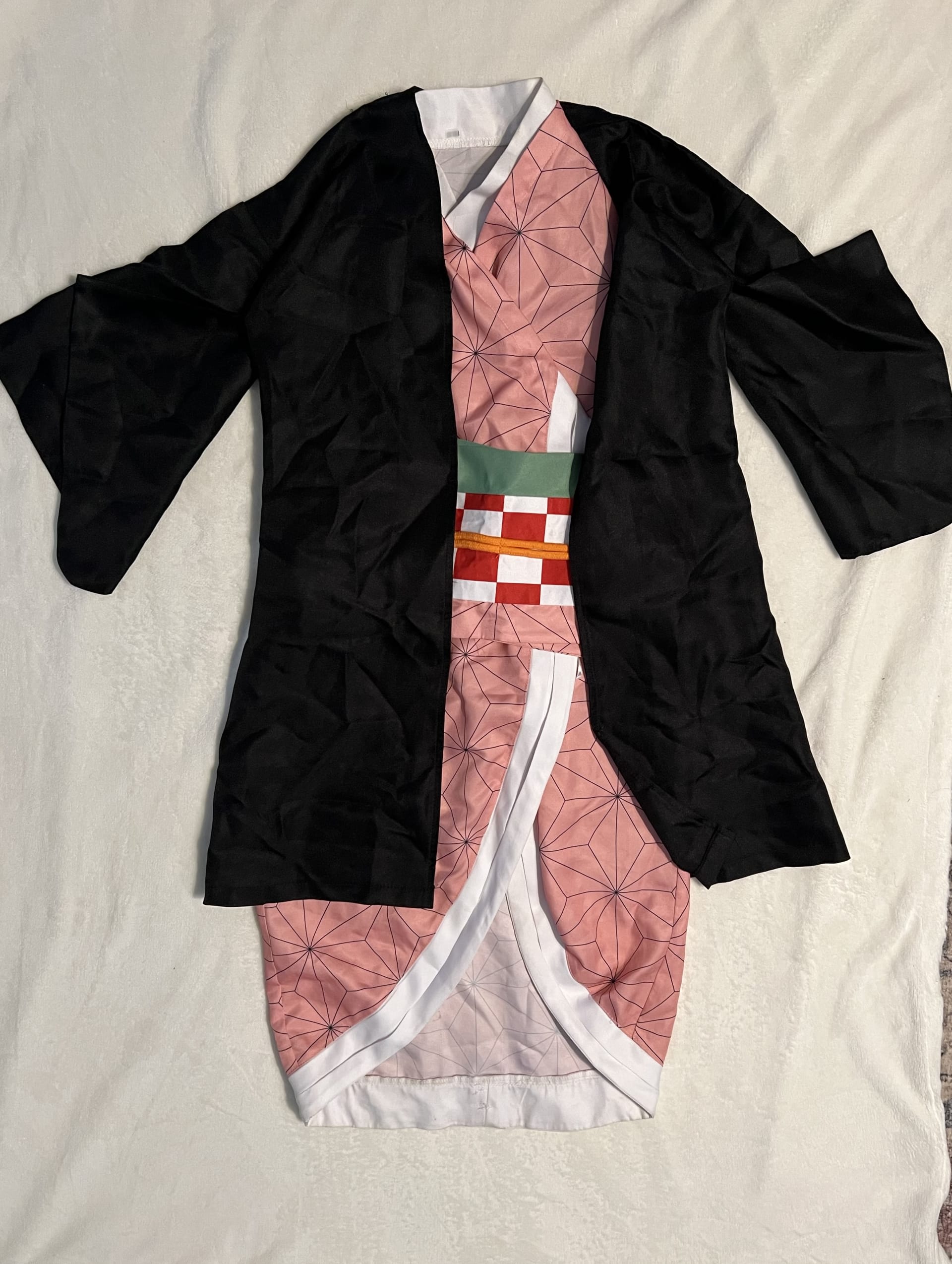 nlink-childs-nezuko-costume-kids-size
