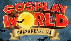 Cosplay World Chesapeake logo