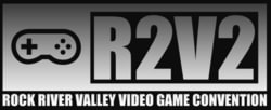 Rock River Valley Video Game Convention logo