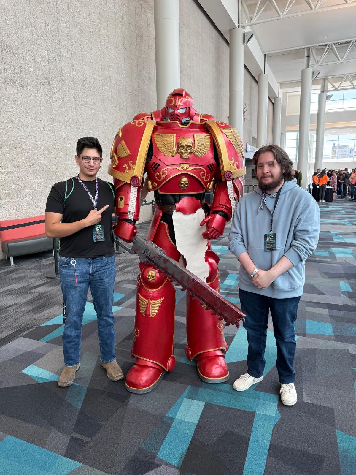 Blood Angel Space Marine cosplay