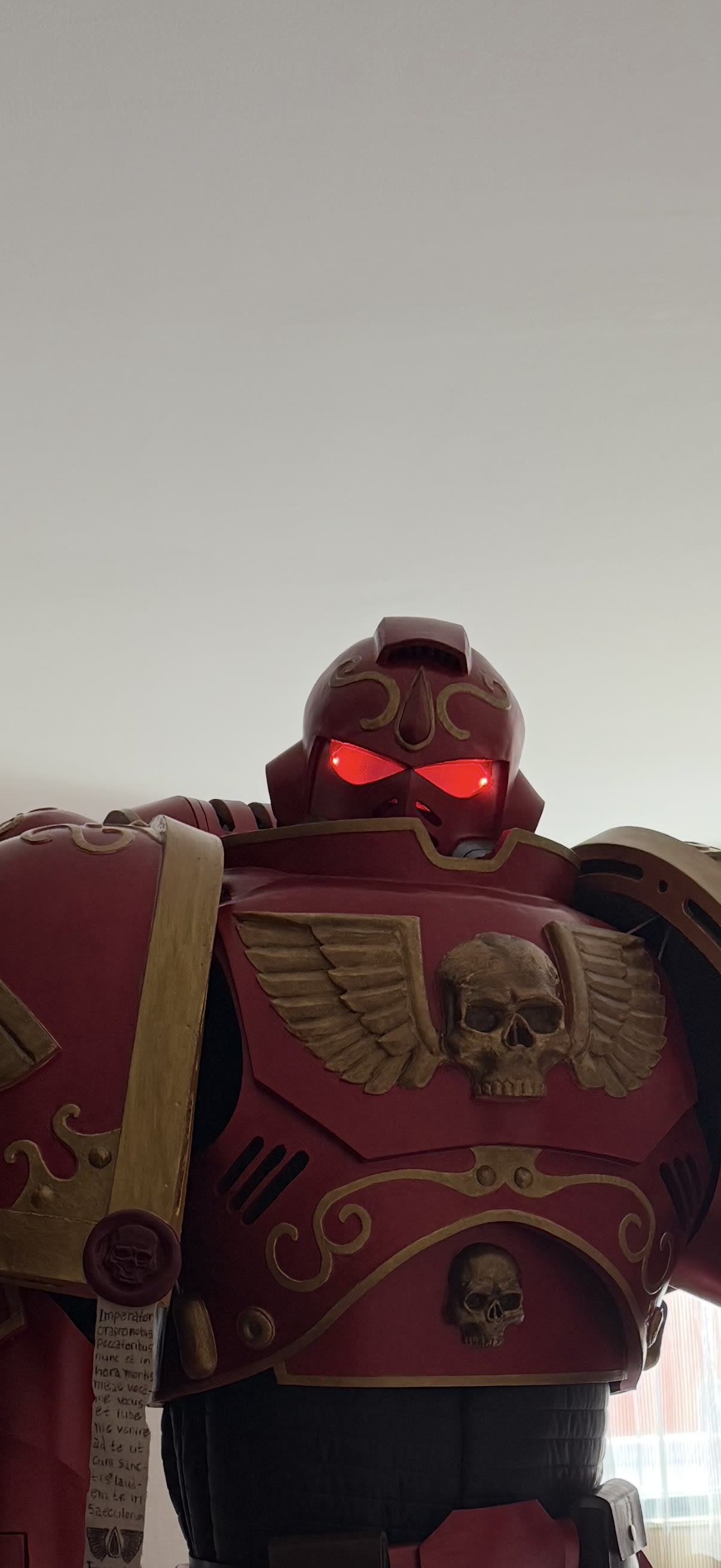 Blood Angel Space Marine cosplay