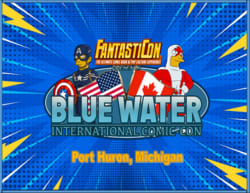Bluewater International Comic Con logo